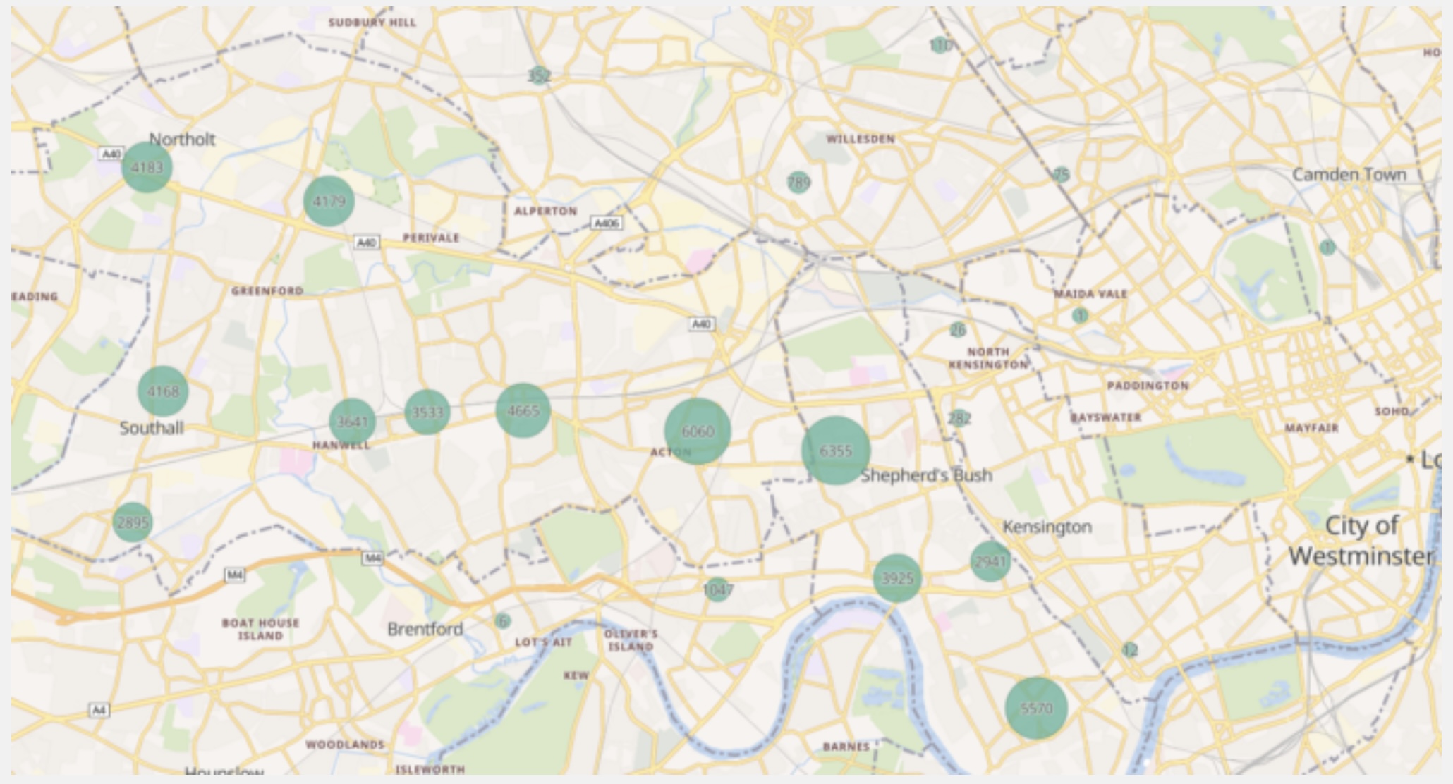 Referrals by region