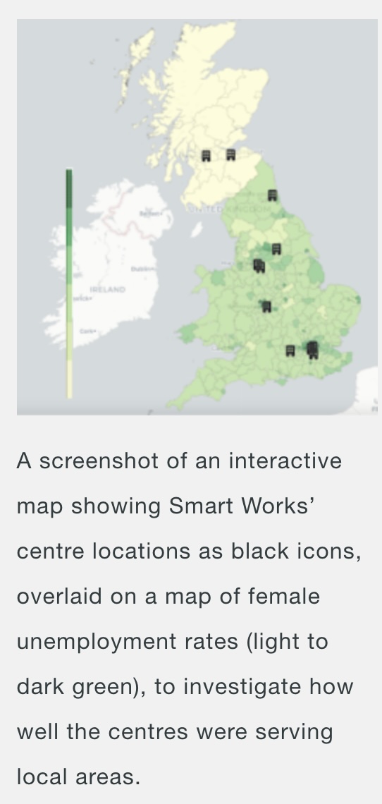 Smart Works map